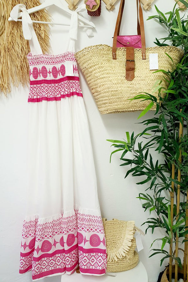 Rianna | Robe Maxi Bohémienne d’Été | Maya Deauville