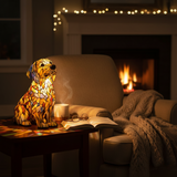 Buddy, Golden Retriever lumineux