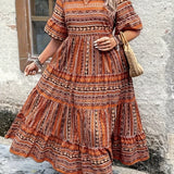 Joraine | Robe Ethnique Fluide | Maya Deauville