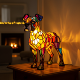 Chien lumineux magique