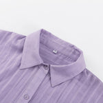 Viola | Ensemble Chemise Boutonnée et Shorts Aérés | Maya Deauville