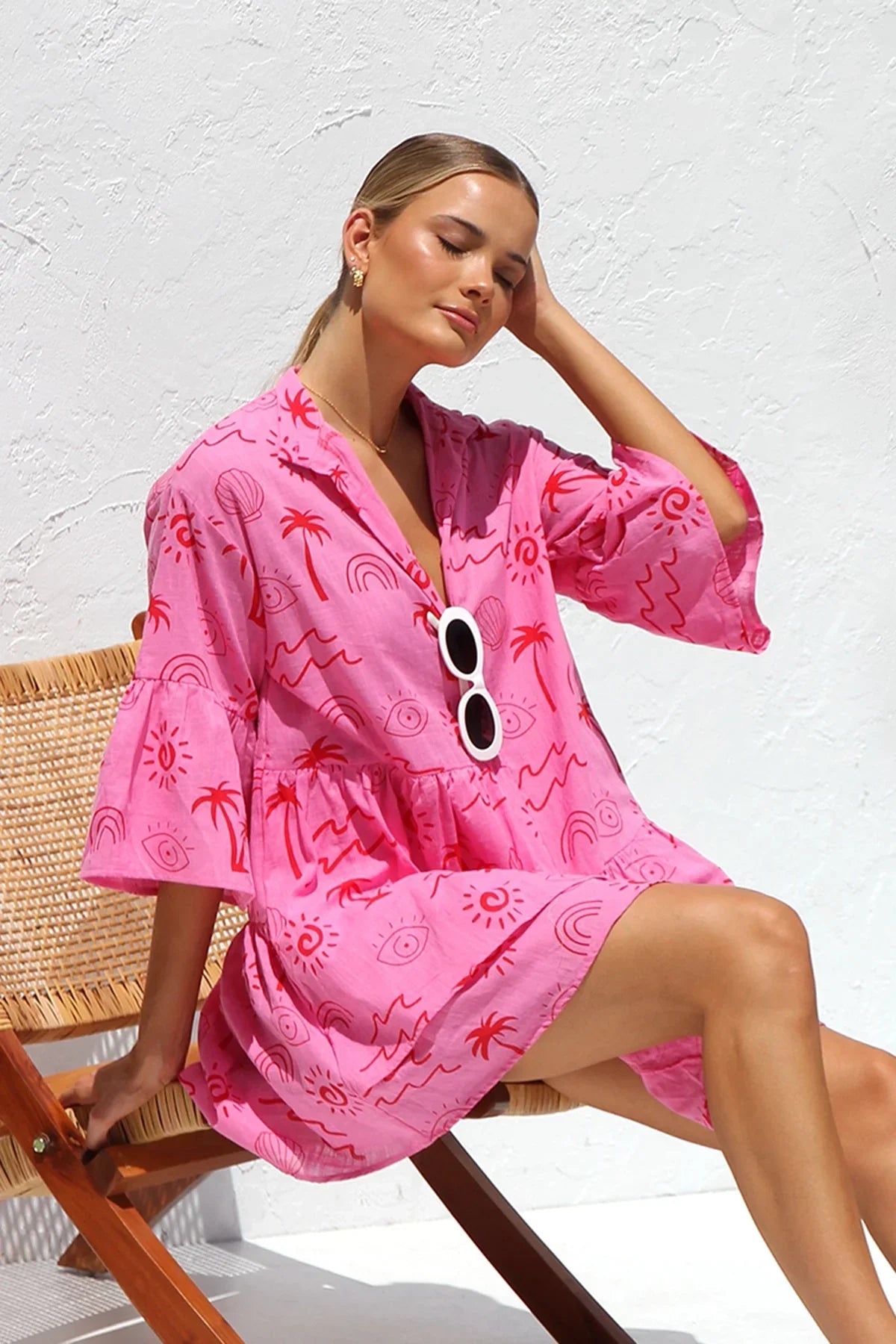 Dina | Robe Chemise | Maya Deauville
