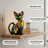 Chat élégant