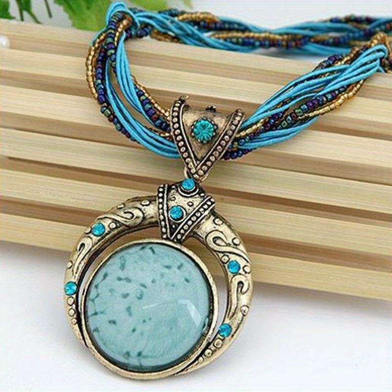 Collier Pendentif Bohème | Maya Deauville