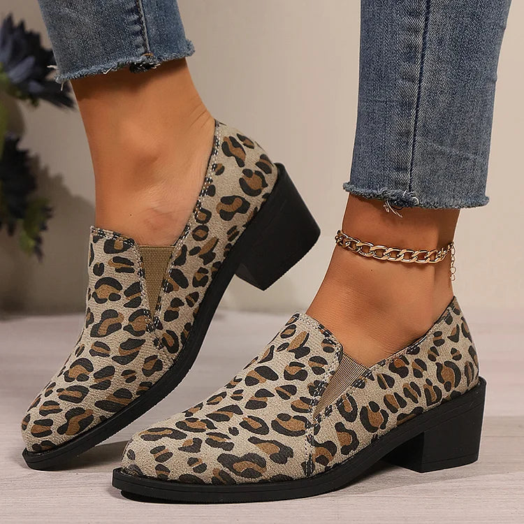 Angélique™ | Mocassin Léopard | Maya Deauville
