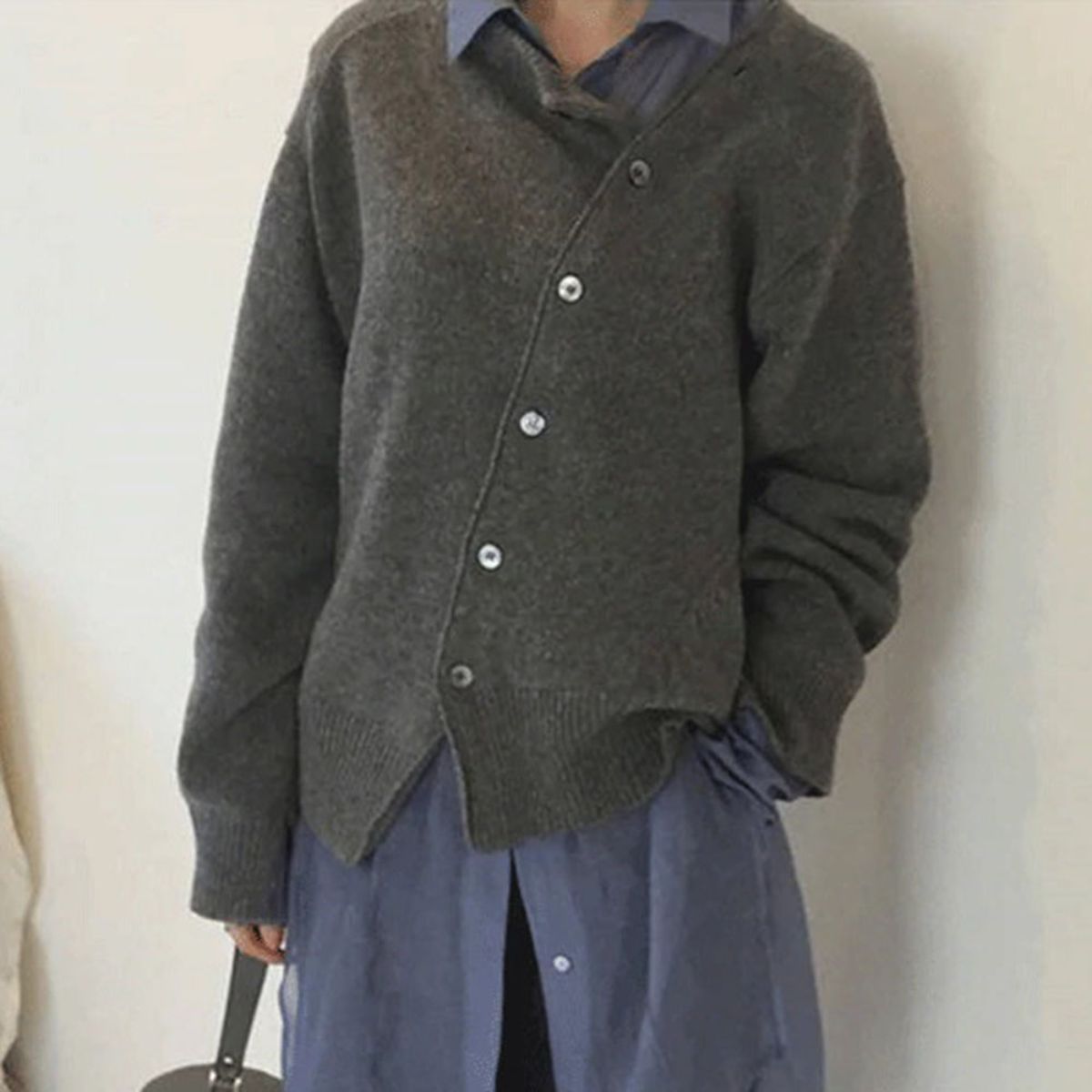 Emmelie™ | Cardigan Asymétrique Élégant | Maya Deauville
