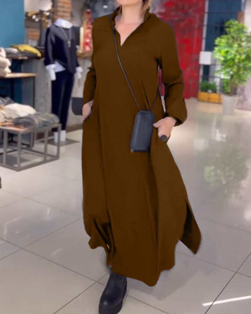 Sylvie | Robe longue ample | Maya Deauville