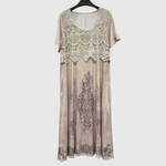 INDIGO | Robe midi florale élégante | Maya Deauville