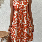 TASHA | Robe midi fluide épanouissante | Maya Deauville