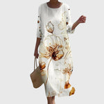 Hayley™ | Robe Maxi Florale Élégante | Maya Deauville