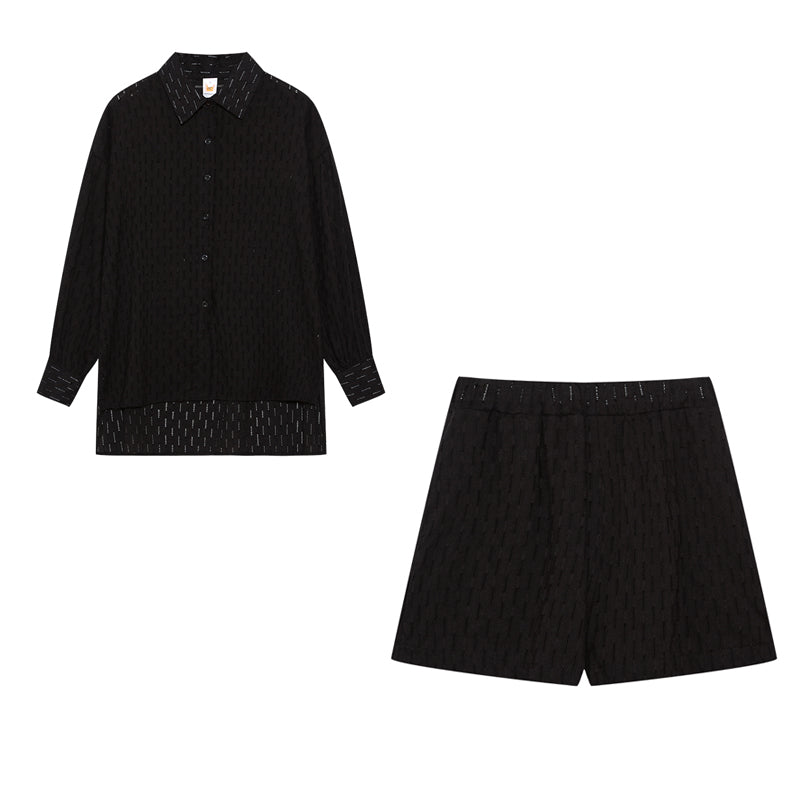 Elizabeth | Ensemble Chemise et Shorts Léger | Maya Deauville