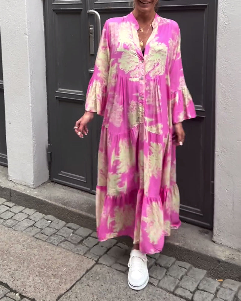 Ophelia | Robe Longue Fluide | Maya Deauville