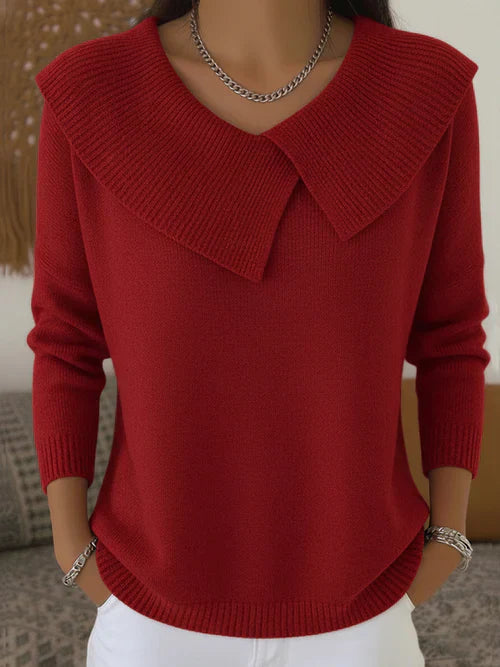 Lucia | Pull chaud à col souple | Maya Deauville