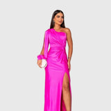 Melyssa | Robe de Soirée Maxi Élégante et Flottante | Maya Deauville