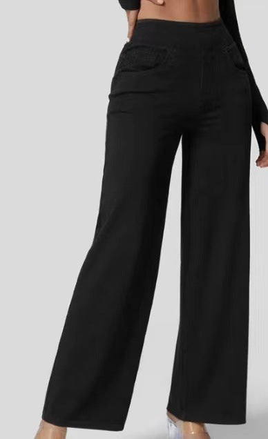 Héloïse™ — Pantalon large fluide confortable élégant | Maya Deauville