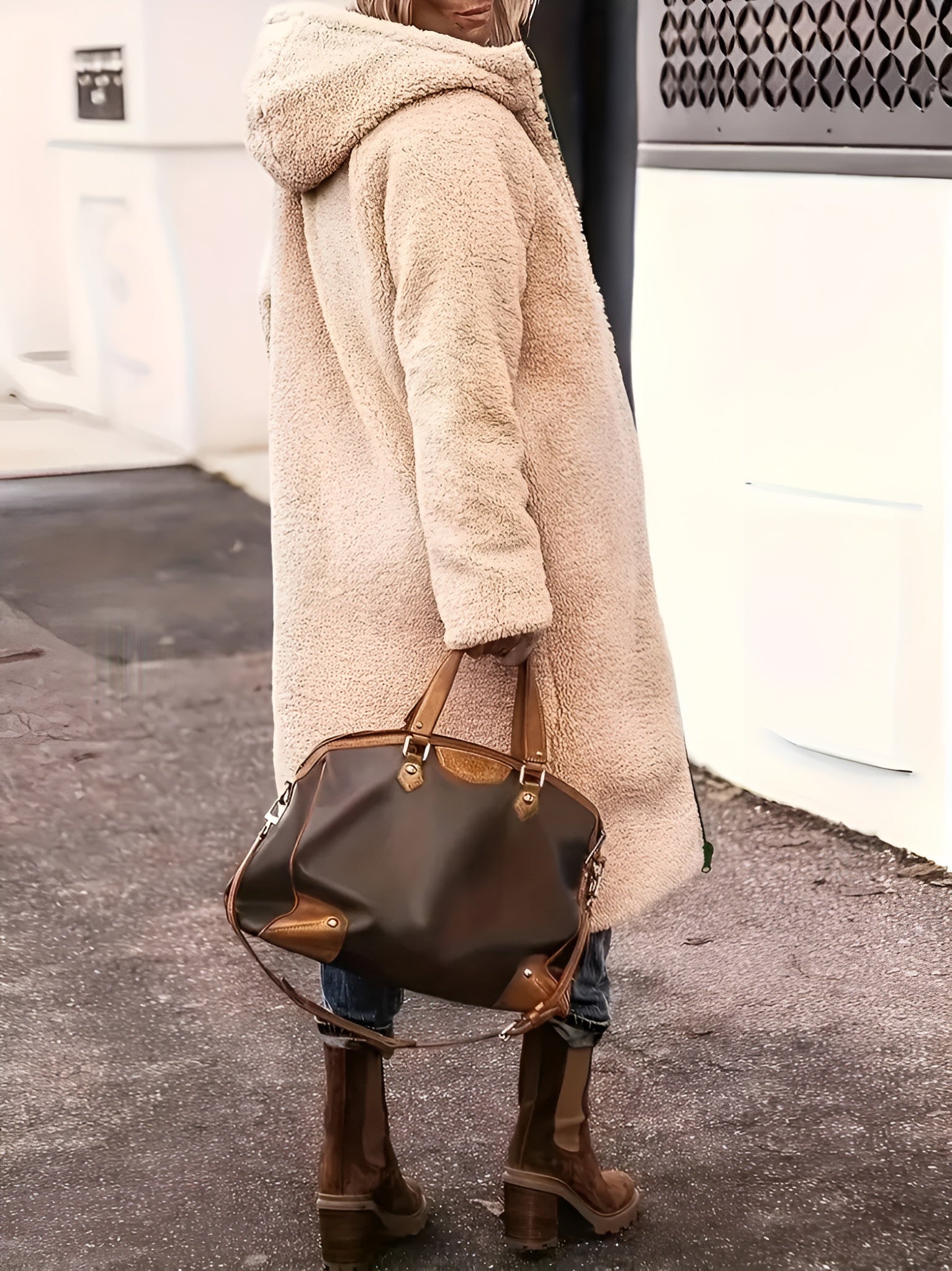 Delphine™ | Manteau Long Confortable 2-en-1 | Maya Deauville