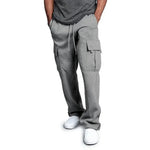 Kenia Blanco™ | Pantalon cargo en polaire pour homme | Maya Deauville
