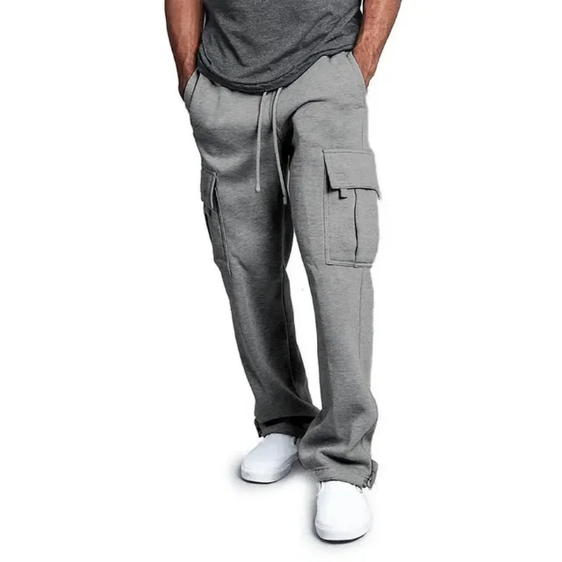 Kenia Blanco™ | Pantalon cargo en polaire pour homme | Maya Deauville