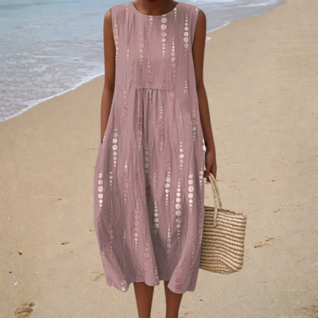 Robe d’Été Confortable Sans Manches | Maya Deauville