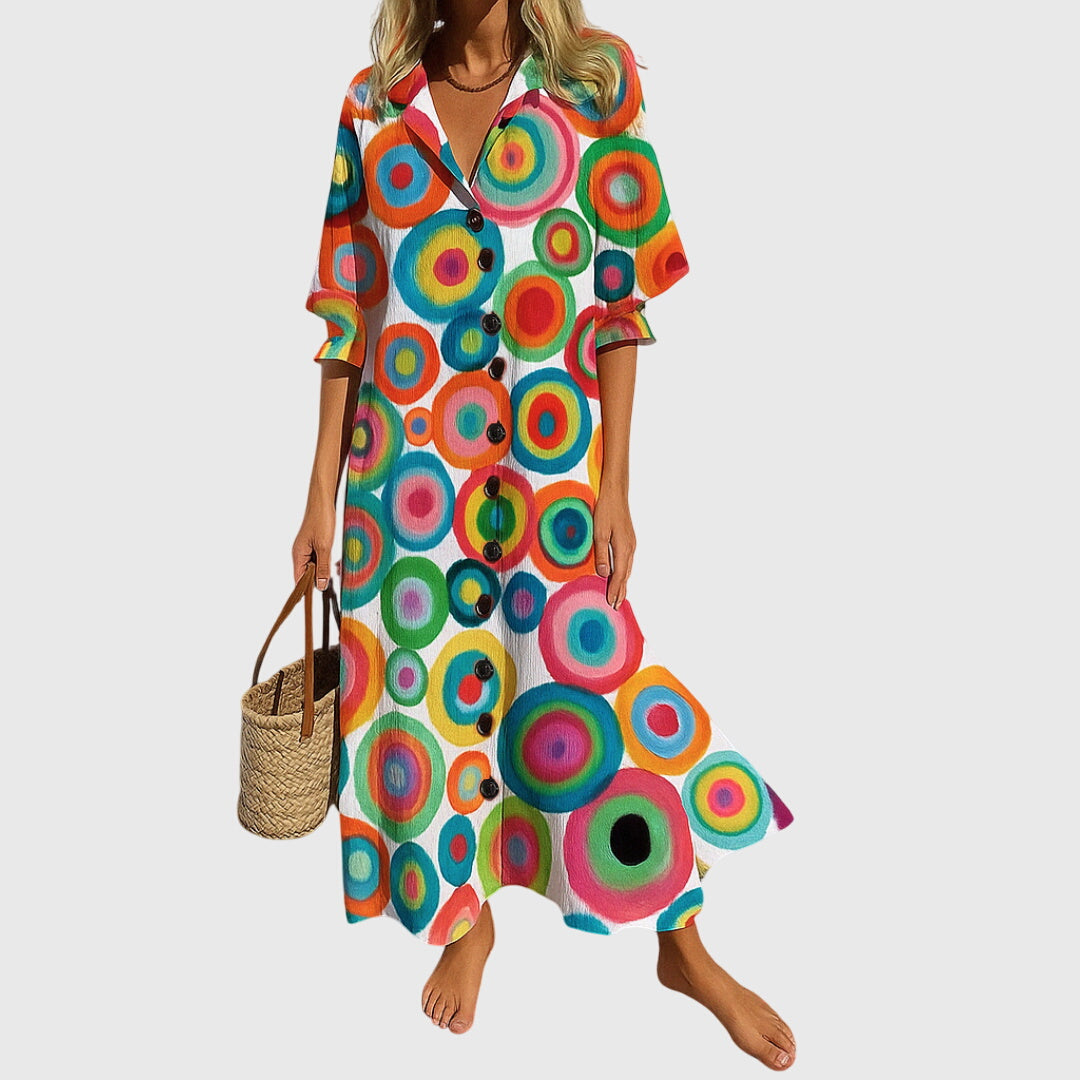 Jasmine™ | Robe Élégante Amincissante | Maya Deauville
