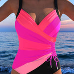 Maillot de bain surplice de luxe avec imprimé coloré | Maya Deauville