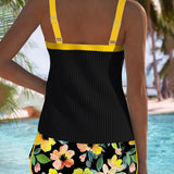 Lana® – Ensemble tankini deux pièces élégant | Maya Deauville