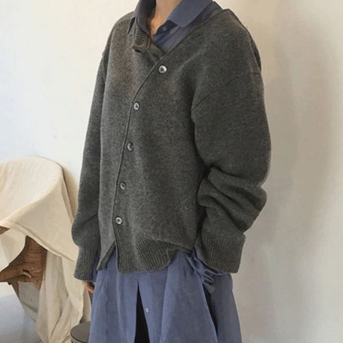 Emmelie™ | Cardigan Asymétrique Élégant | Maya Deauville
