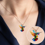 Collier ColibriLumière™ – Couleurs vibrantes & charme naturel | Maya Deauville