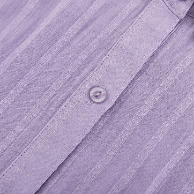 Viola | Ensemble Chemise Boutonnée et Shorts Aérés | Maya Deauville