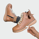 Bottines orthopédiques en cuir à la cheville | Maya Deauville
