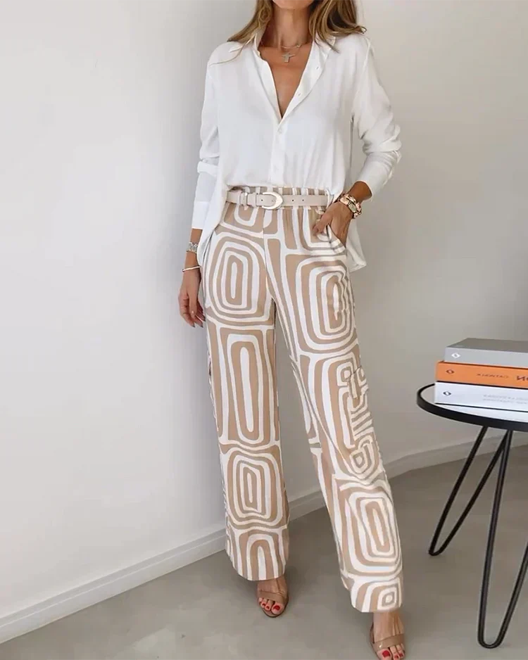 Lysa | Ensemble Confortable et élégant (Ceinture OFFERTE) | Maya Deauville