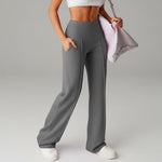 Florence™ — Pantalon large taille haute confortable | Maya Deauville