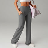 Florence™ — Pantalon large taille haute confortable | Maya Deauville