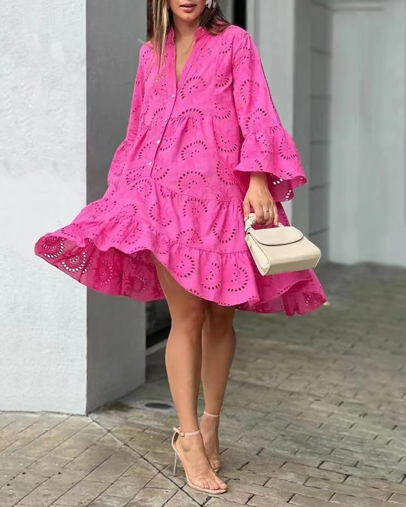 Lydia | Robe à œillets | Maya Deauville