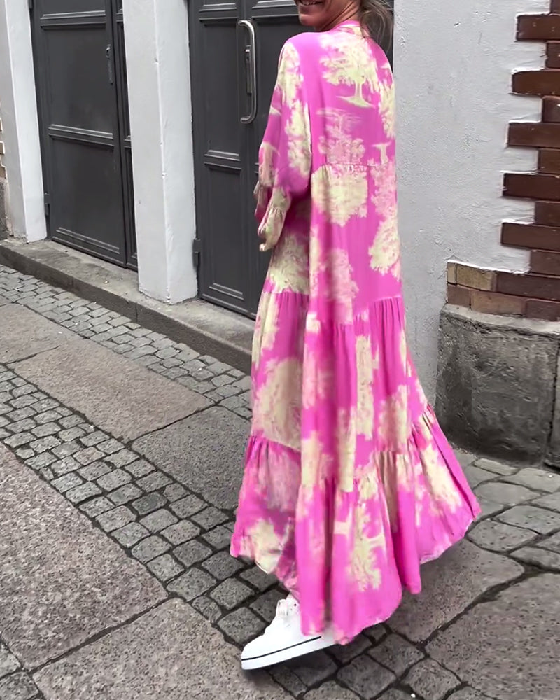 Ophelia | Robe Longue Fluide | Maya Deauville