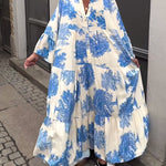 Ophelia | Robe Longue Fluide | Maya Deauville