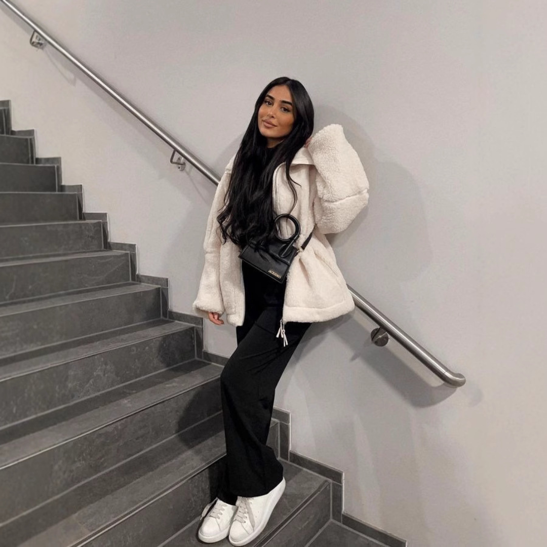 Anastasia | Veste d’hiver douce et chaude | Maya Deauville