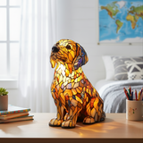 Buddy, Golden Retriever lumineux