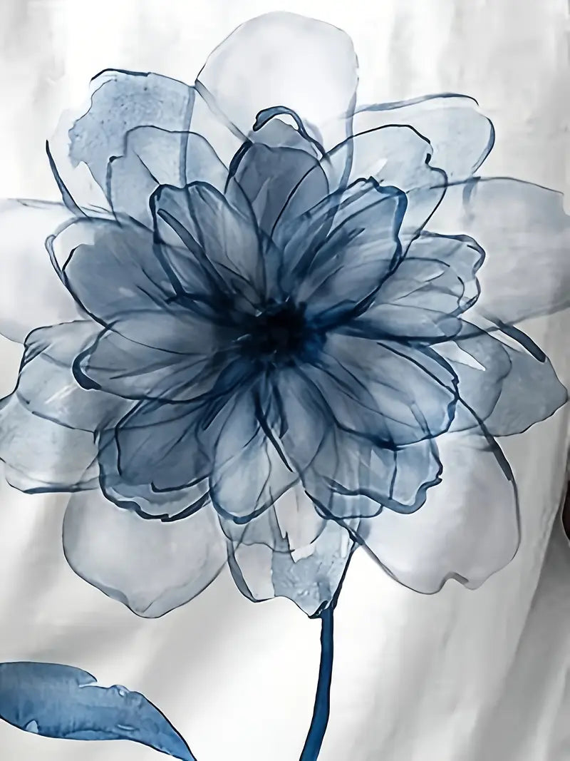 Vera™ | T-chemisier Printanier Fleuri | Maya Deauville