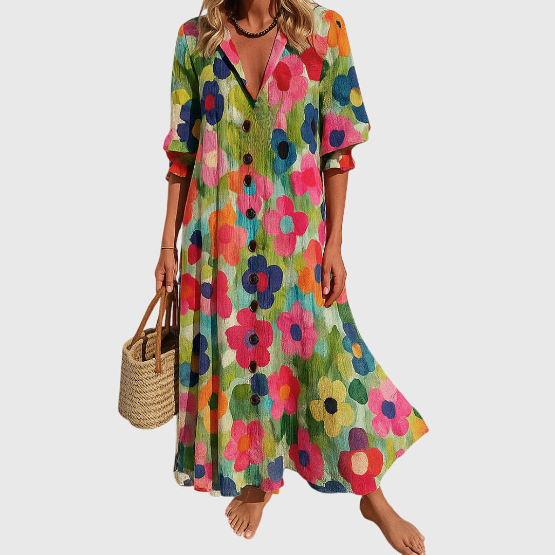 Jasmine™ | Robe Élégante Amincissante | Maya Deauville