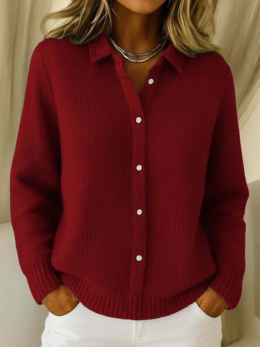 Maeve | Cardigan classique en maille | Maya Deauville