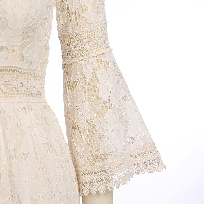 Amary™ | Robe bohème en dentelle | Maya Deauville