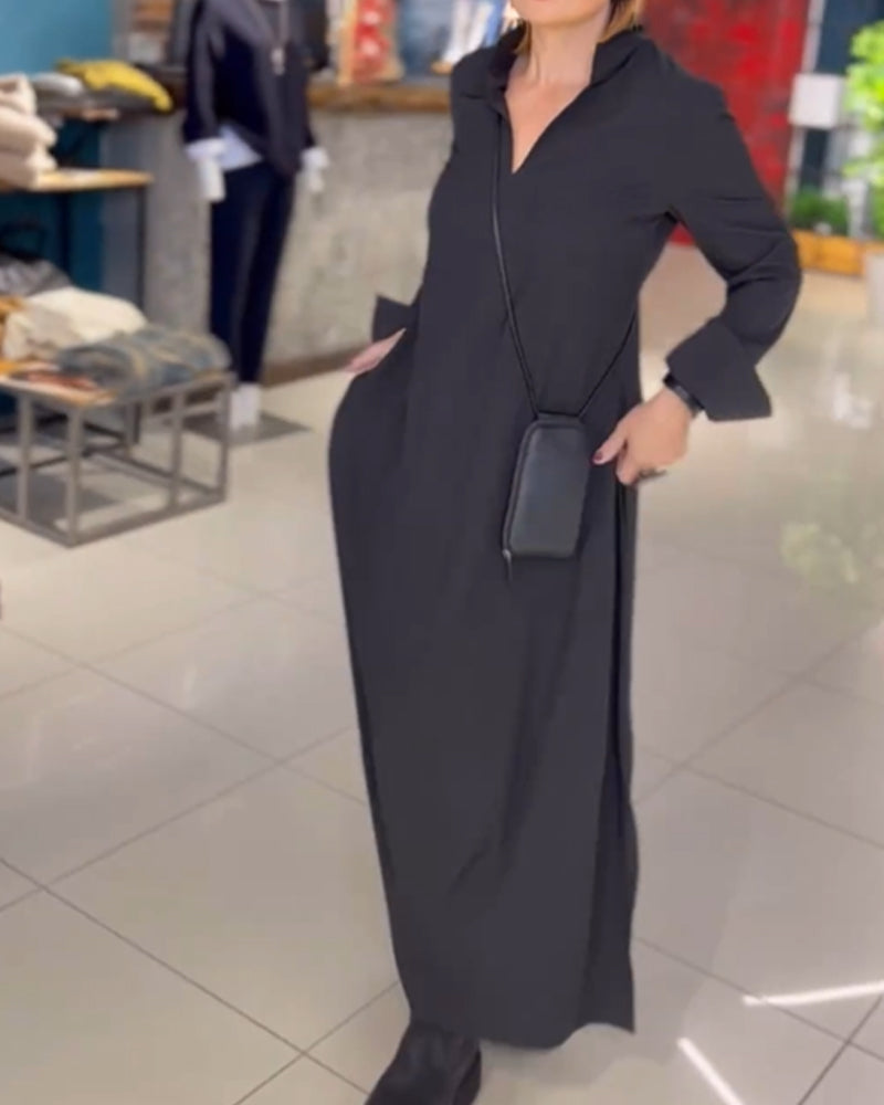 Sylvie | Robe longue ample | Maya Deauville