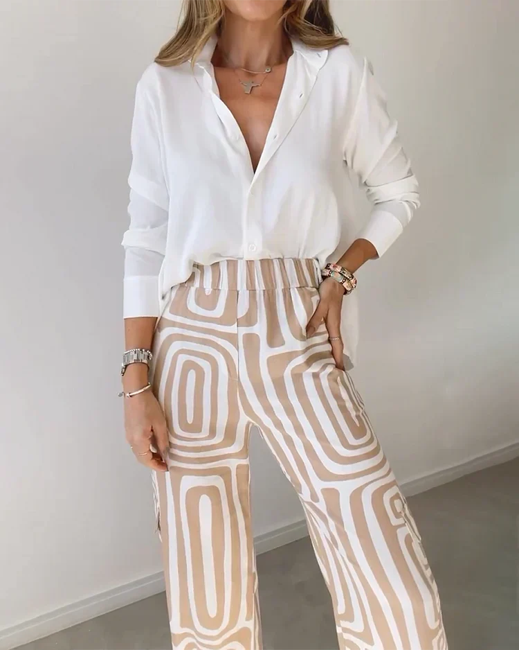 Lysa | Ensemble Confortable et élégant (Ceinture OFFERTE) | Maya Deauville