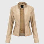 Giorgina™ | Veste en Cuir Élégante pour Femmes | Maya Deauville