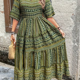 Joraine | Robe Ethnique Fluide | Maya Deauville