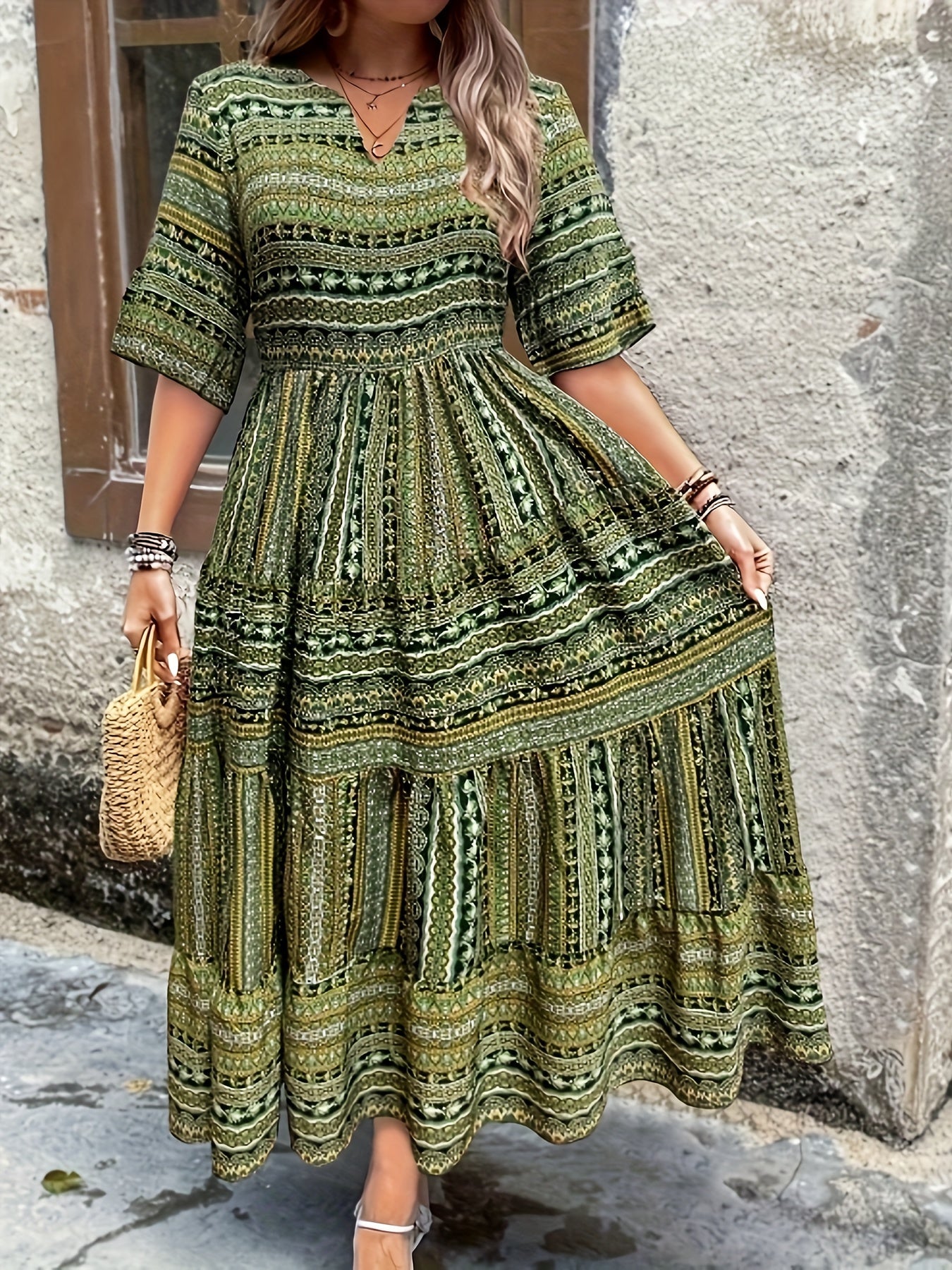Joraine | Robe Ethnique Fluide | Maya Deauville