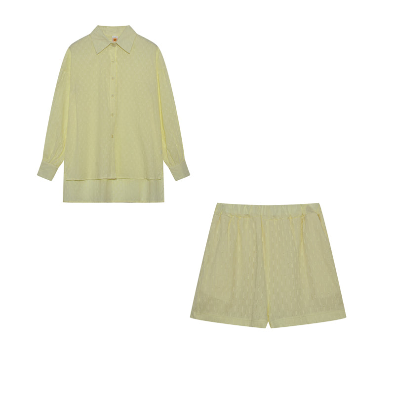 Elizabeth | Ensemble Chemise et Shorts Léger | Maya Deauville