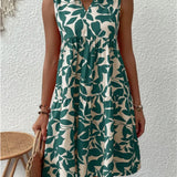 TASHA | Robe midi fluide épanouissante | Maya Deauville