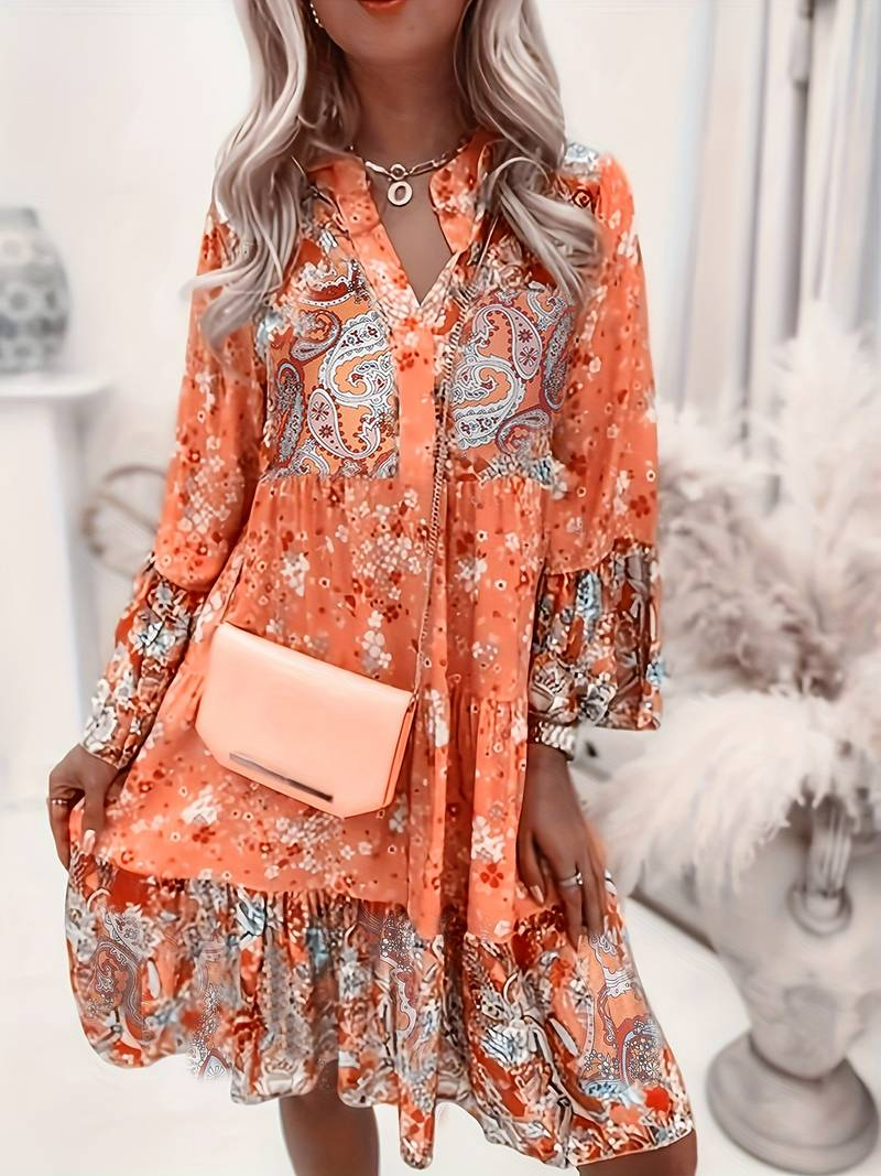 Eira™ | Robe bohème imprimée | Maya Deauville